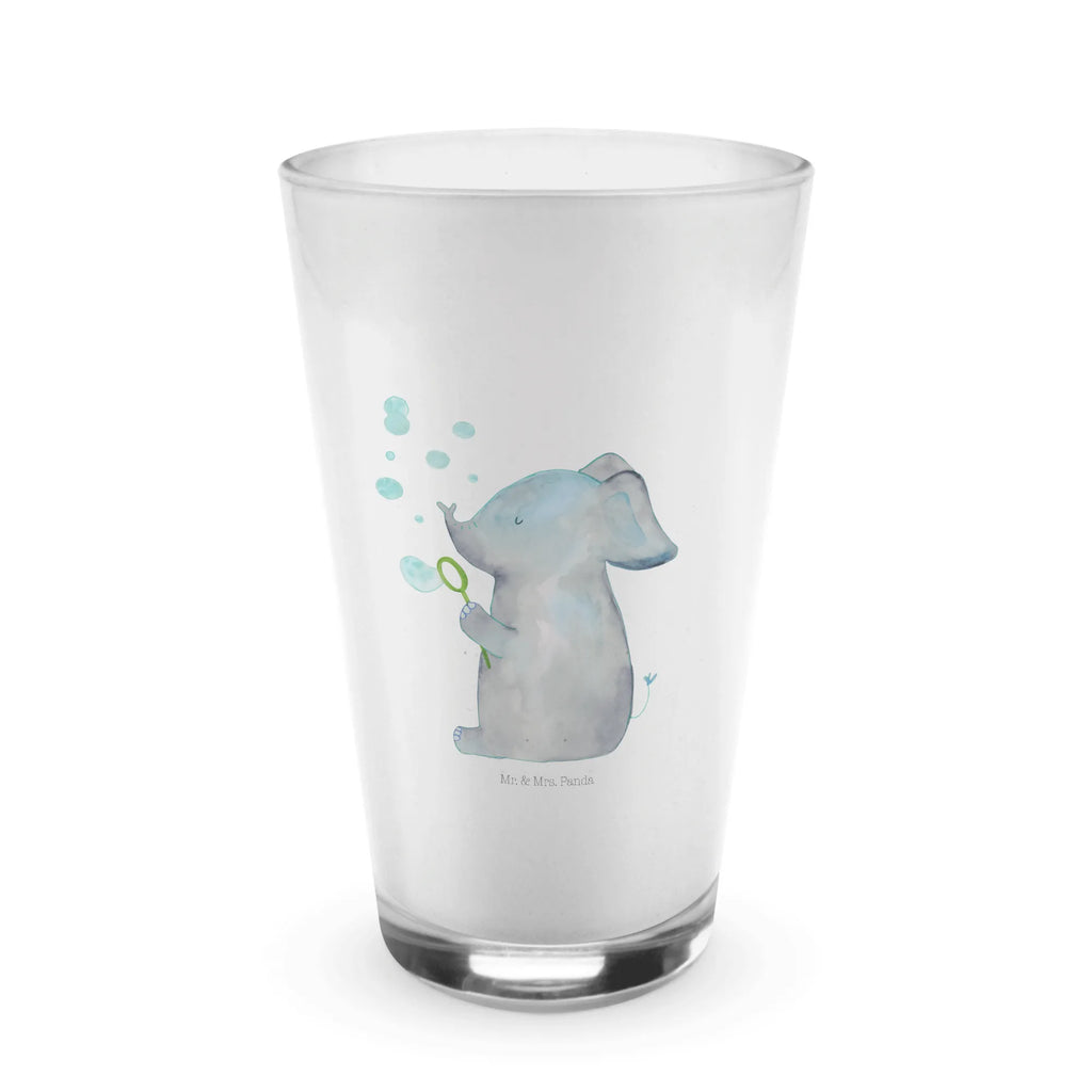 Glas Elefant Seifenblasen Cappuccino Glas, Glas, Cappuccino Tasse, Latte Macchiato, Tiermotive, Gute Laune, lustige Sprüche, Tiere, Elefant, Elefanten, Dickhäuter, Rüsseltier, Seifenblasen, Liebe, Heimat, Gefühl. Daheim, Liebesbeweis, Liebesspruch