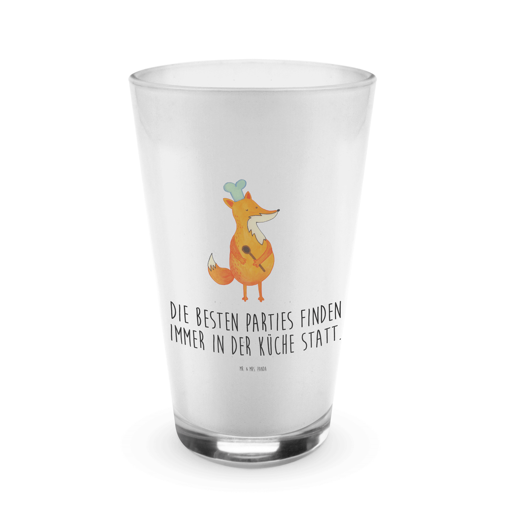 Glas Fuchs Koch Cappuccino Glas, Glas, Cappuccino Tasse, Latte Macchiato, Fuchs, Füchse, Koch Geschenk, Küche Spruch, Küche Deko, Köche, Bäcker, Party Spruch, Spruch lustig, witzig