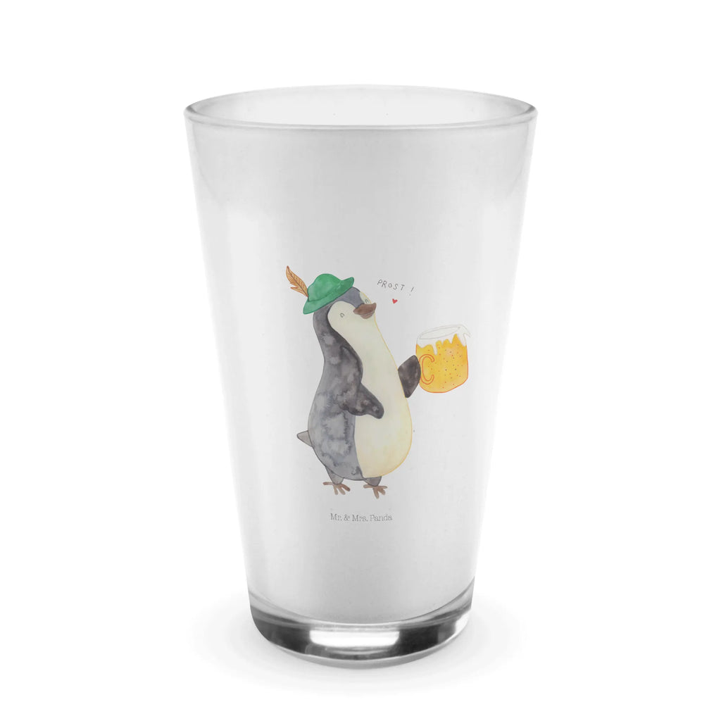 Glas Pinguin Bier Cappuccino Glas, Glas, Cappuccino Tasse, Latte Macchiato, Pinguin, Pinguine, Bier, Oktoberfest