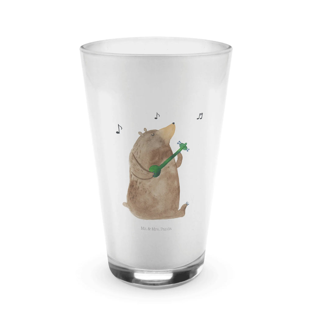 Glas Bär Lied Cappuccino Glas, Glas, Cappuccino Tasse, Latte Macchiato, Bär, Teddy, Teddybär, Bärchen, Bear, Liebeslied, Lied, Song, Valentinstag, Valentine, Geschenk, Partner, Liebe, Freundin, Frau, Herz, Spruch