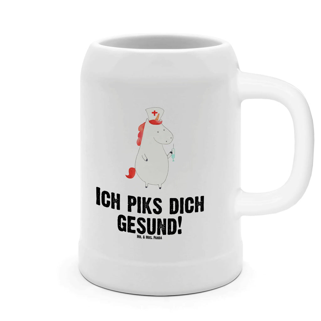 Bierkrug Einhorn Krankenschwester Bierkrug, Bierkrüge, Bierkrug Steingut, Steinkrüge, 0, 5 l, 500ml, Krug, Einhorn, Einhörner, Einhorn Deko, Pegasus, Unicorn, Krankenschwester Geschenk, Krankenpfleger Geschenk, Krankenpflegerin, Krankenschwester Dankeschön, Krankenhaus, Ärztin Geschenk