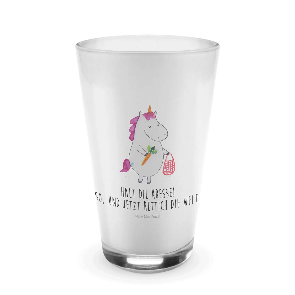 Glas Einhorn Gemüse Cappuccino Glas, Glas, Cappuccino Tasse, Latte Macchiato, Einhorn, Einhörner, Einhorn Deko, Pegasus, Unicorn, Biomarkt, Gemüse, Wochenmarkt