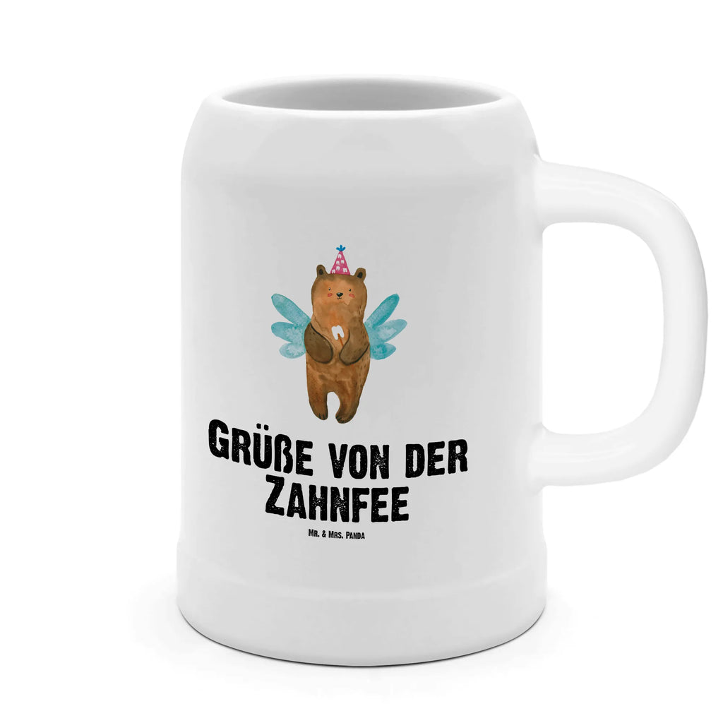 Bierkrug Zahnfee Bär Bierkrug, Bierkrüge, Bierkrug Steingut, Steinkrüge, 0, 5 l, 500ml, Krug, Bär, Teddy, Teddybär, Zahnfee, Fee, Milchzahn, Erster Zahn