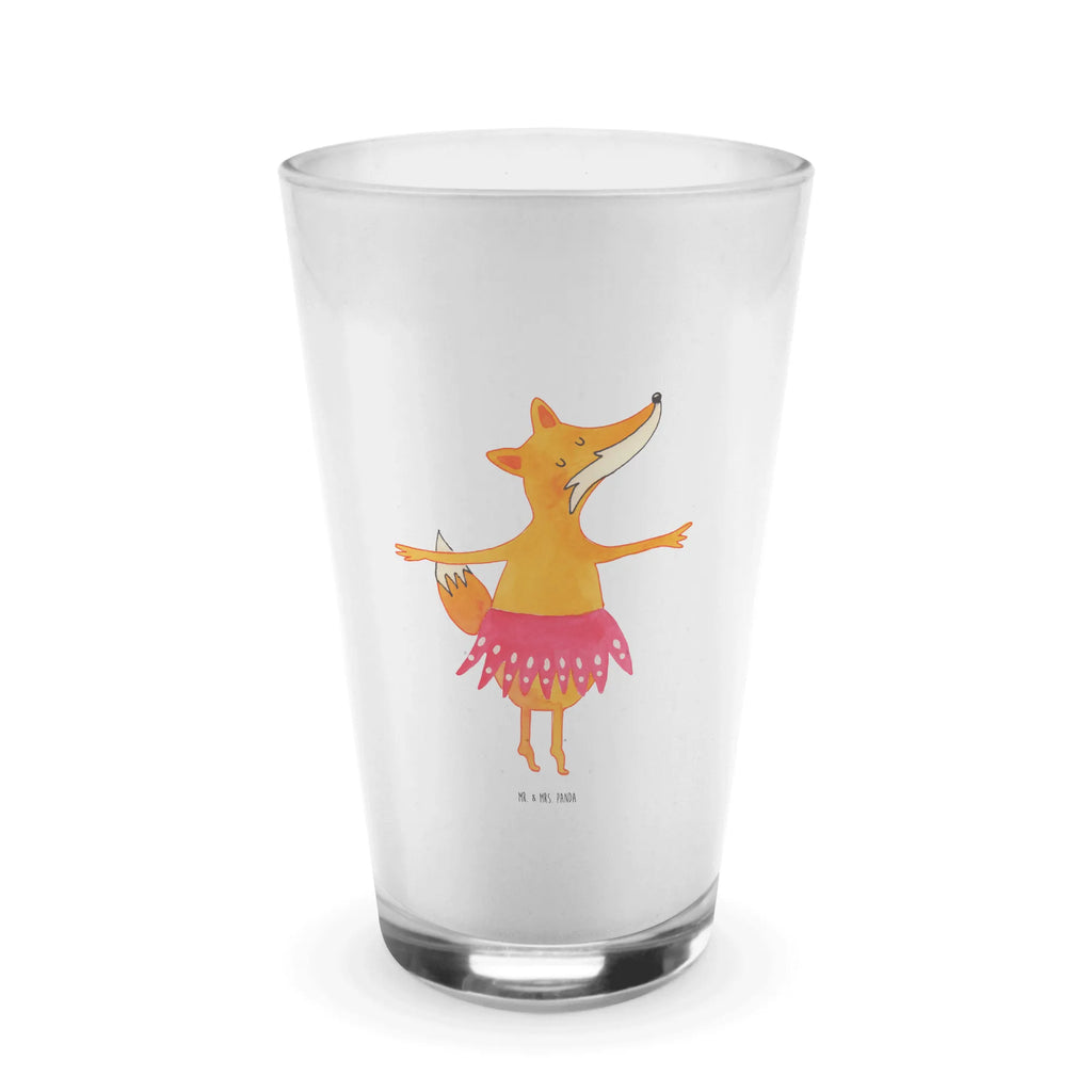 Glas Fuchs Ballerina Cappuccino Glas, Glas, Cappuccino Tasse, Latte Macchiato, Fuchs, Fuchs Spruch, Füchse, Füchsin, Ballerina, Ballett, Tänzerin, Tanzen, Party, Einladung, Geburtstag