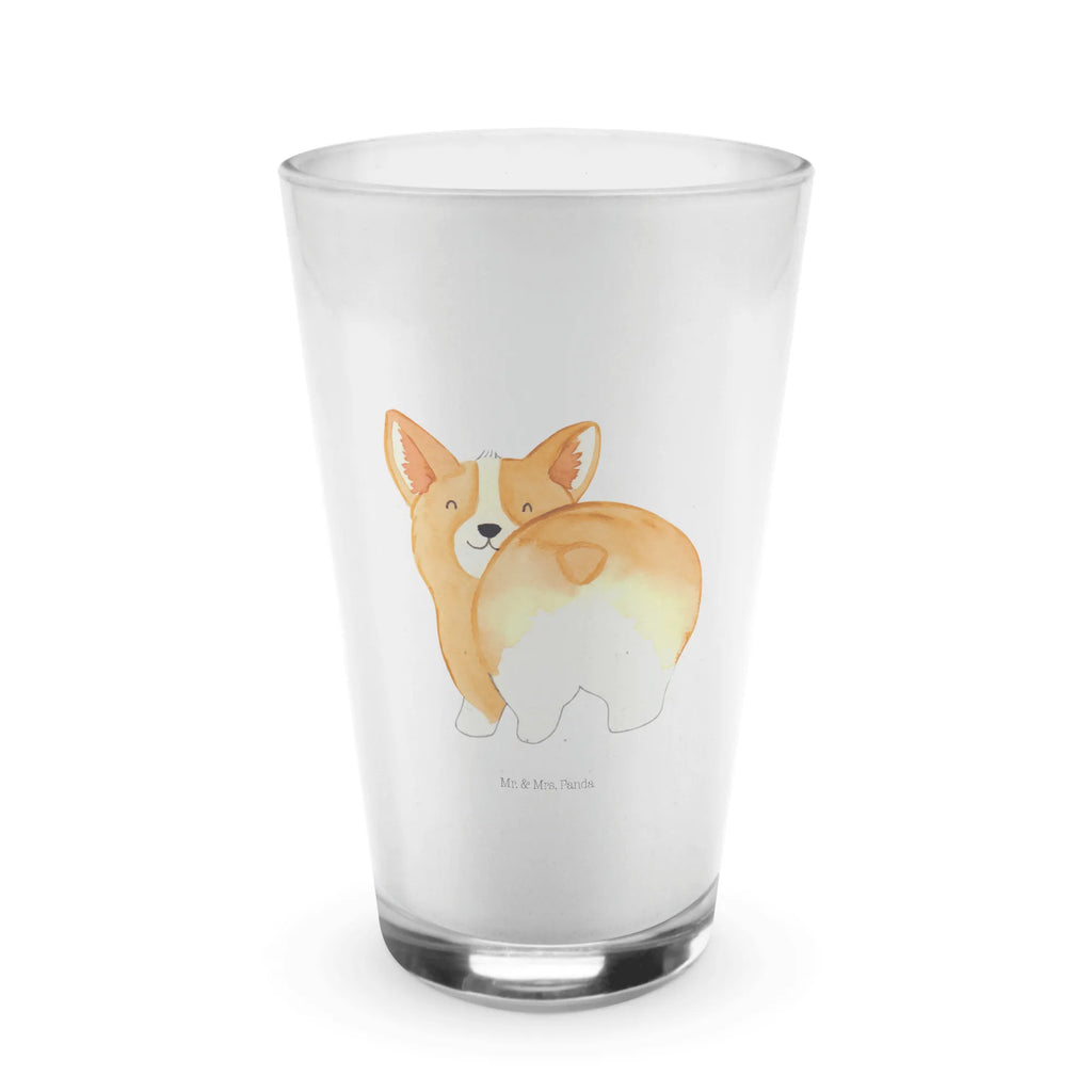 Glas Corgie Po Cappuccino Glas, Glas, Cappuccino Tasse, Latte Macchiato, Hund, Hundemotiv, Haustier, Hunderasse, Tierliebhaber, Hundebesitzer, Sprüche, Corgie, Hundeliebe, Motivation, Selbstliebe, Spruch