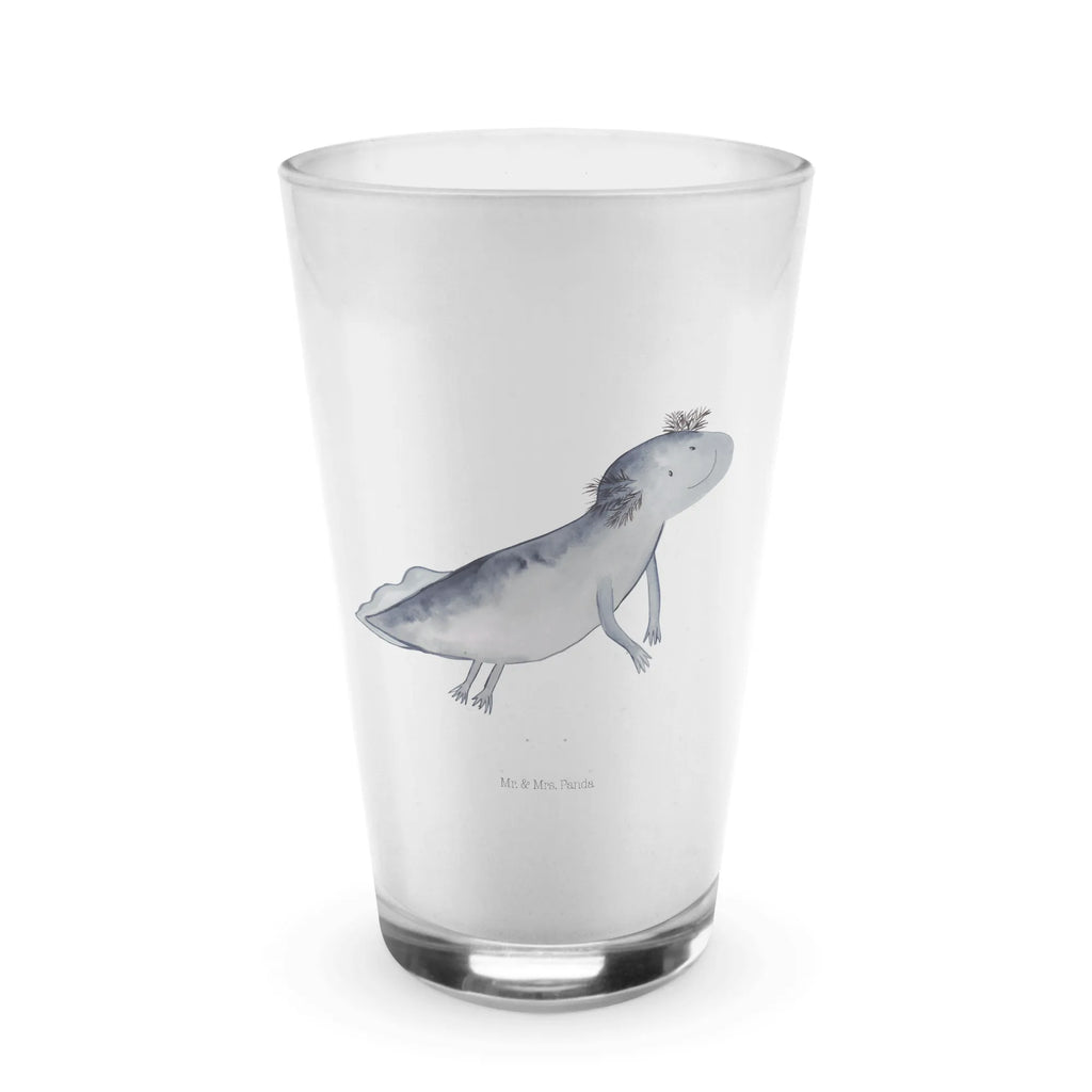 Glas Axolotl schwimmt Cappuccino Glas, Glas, Cappuccino Tasse, Latte Macchiato, Axolotl, Molch, Axolot, Schwanzlurch, Lurch, Lurche, Problem, Probleme, Lösungen, Motivation