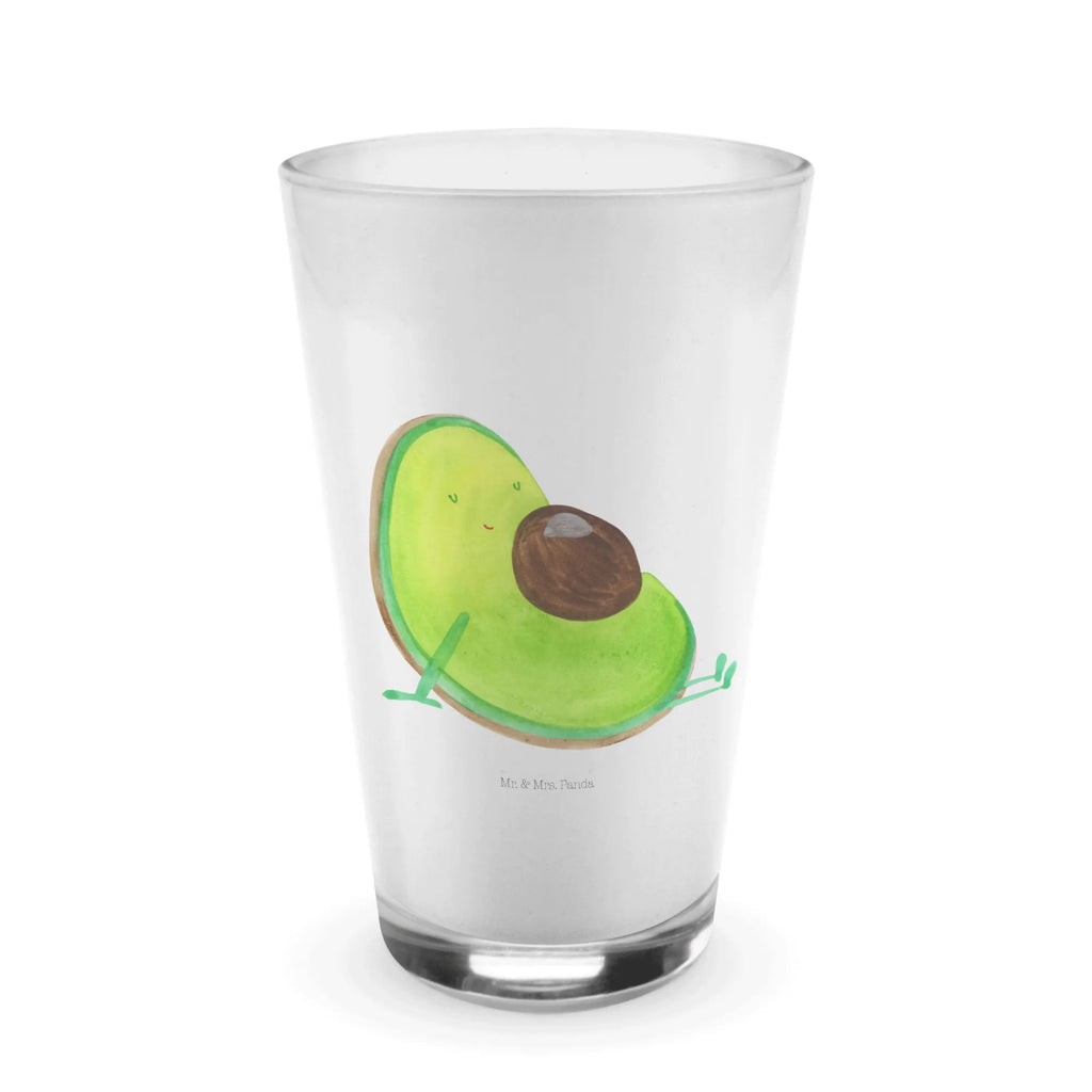 Glas Avocado Schwangerschaft Cappuccino Glas, Glas, Cappuccino Tasse, Latte Macchiato, Avocado, Veggie, Vegan, Gesund, schwanger, Schwangerschaft, Babyparty, Babyshower