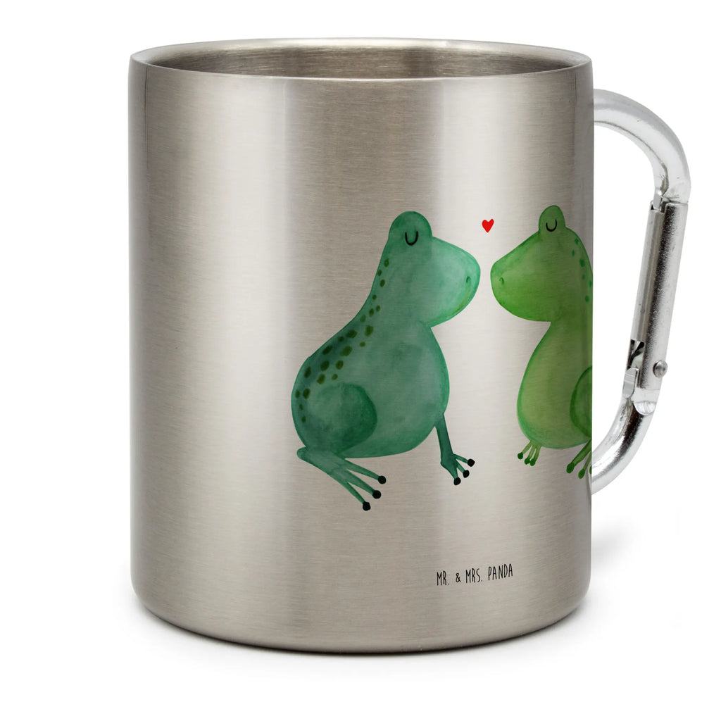 Edelstahlbecher Frosch Liebe Edelstahltasse, Karabiner, Edelstahlbecher, Outdoor, Camping, Tasse, Becher, Liebe, Partner, Freund, Freundin, Ehemann, Ehefrau, Heiraten, Verlobung, Heiratsantrag, Liebesgeschenk, Jahrestag, Hocheitstag, Verliebt, Verlobt, Verheiratet, Geschenk Freundin, Geschenk Freund, Liebesbeweis, Hochzeitstag, Geschenk Hochzeit, Frosch, Frösche, Froschkönig, Fröschchen