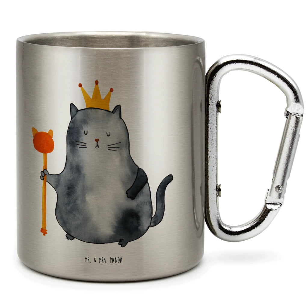 Edelstahlbecher Katzen Koenig Edelstahltasse, Karabiner, Edelstahlbecher, Outdoor, Camping, Tasse, Becher, Katze, Katzenmotiv, Katzenfan, Katzendeko, Katzenfreund, Katzenliebhaber, Katzenprodukte, Katzenartikel, Katzenaccessoires, Katzensouvenirs, Katzenliebhaberprodukte, Katzenmotive, Katzen, Kater, Mietze, Cat, Cats, Katzenhalter, Katzenbesitzerin, Haustier, König, Königin, Queen, Familie, Mietzhaus, Wohnung, erste eigenen Wohnung, Umzug, Einzug