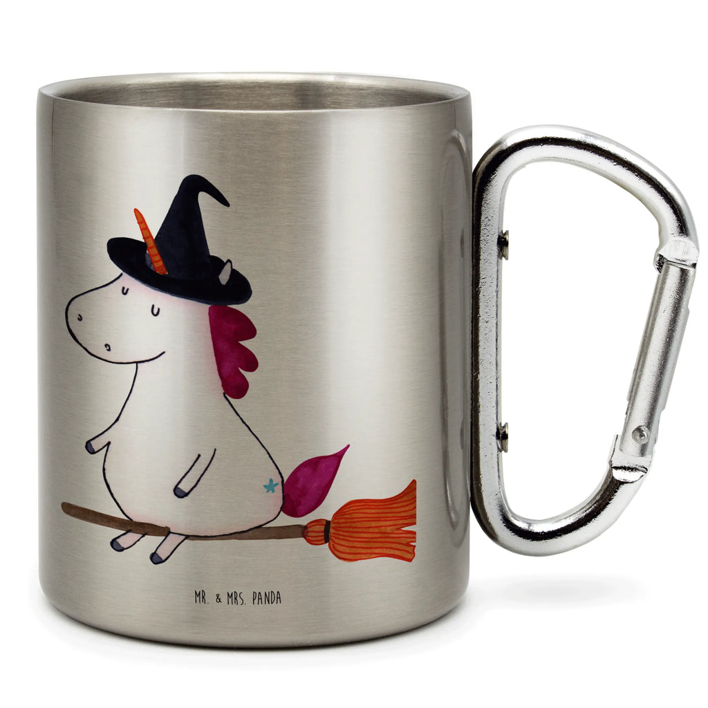 Edelstahlbecher Einhorn Hexe Edelstahltasse, Karabiner, Edelstahlbecher, Outdoor, Camping, Tasse, Becher, Einhorn, Einhörner, Einhorn Deko, Unicorn, Frau, Ehefrau, Hexe, Teufel, Engel, Verrückte, Freundin, Leben, Zicke