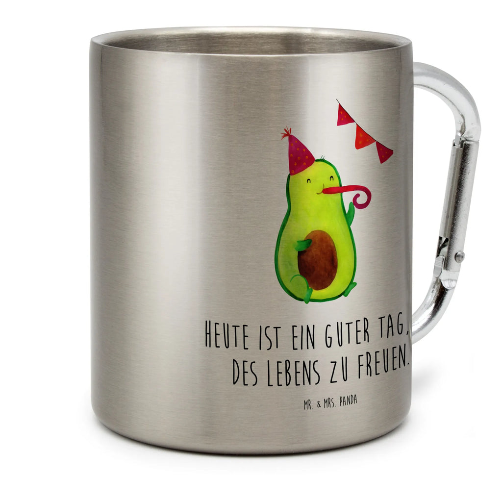 Edelstahlbecher Avocado Party Edelstahltasse, Karabiner, Edelstahlbecher, Outdoor, Camping, Tasse, Becher, Avocado, Veggie, Vegan, Gesund, Avocados, Party, Geburtstag, Geburtstagsfeier, Happy Birthday, Feier, Feierei, Lieblingstag, Prüfung, Abifeier, Abi, Bestanden, Jahrestag, Jubiläum, Firmenfeier, Klassenfeier, Schulabschluss, Abschluss