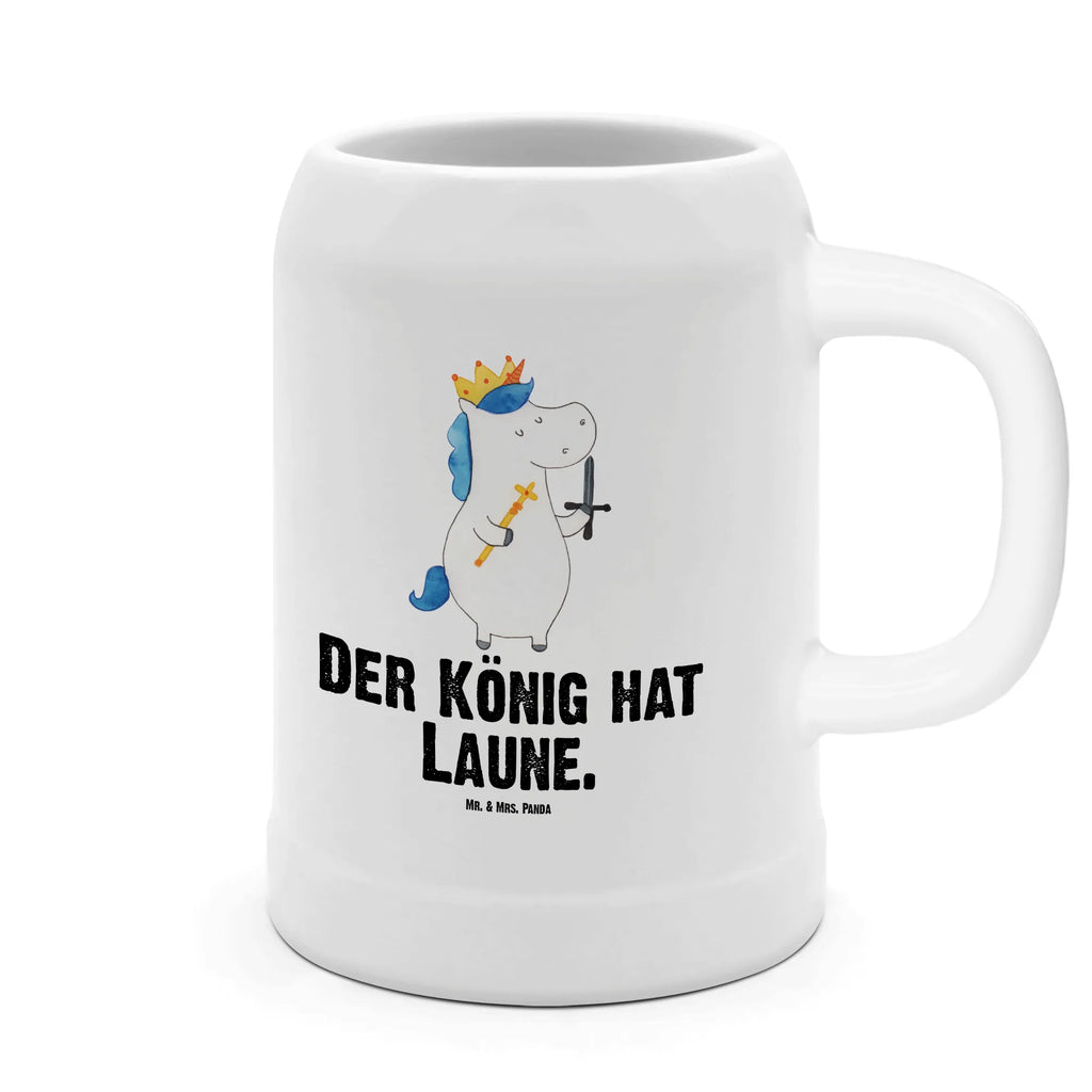 Bierkrug Einhorn König mit Schwert Bierkrug, Bierkrüge, Bierkrug Steingut, Steinkrüge, 0, 5 l, 500ml, Krug, Einhorn, Einhörner, Einhorn Deko, Pegasus, Unicorn, König, Ritter, Mittelalter