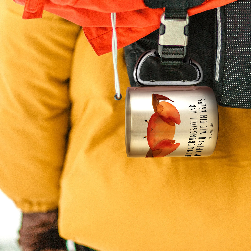 Edelstahlbecher Sternzeichen Krebs Edelstahltasse, Karabiner, Edelstahlbecher, Outdoor, Camping, Tasse, Becher, Tierkreiszeichen, Sternzeichen, Horoskop, Astrologie, Aszendent, Krebse, Krebs Geschenk, Krebs Sternzeichen, Geschenk Juni, Geschenk Juli, Geburtstag Juni, Geburtstag Juli, Krabbe, Meerestier, Geschenk Meer