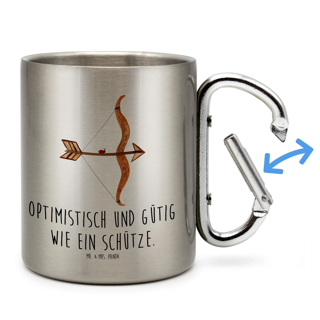 Edelstahlbecher Sternzeichen Schütze Edelstahltasse, Karabiner, Edelstahlbecher, Outdoor, Camping, Tasse, Becher, Tierkreiszeichen, Sternzeichen, Horoskop, Astrologie, Aszendent, Schütze, Schütze Geschenk, Schütze Sternzeichen, Geschenk November, Geschenk Dezember, Geburtstag November, Geburtstag Dezember, Geschenk Schützenfest