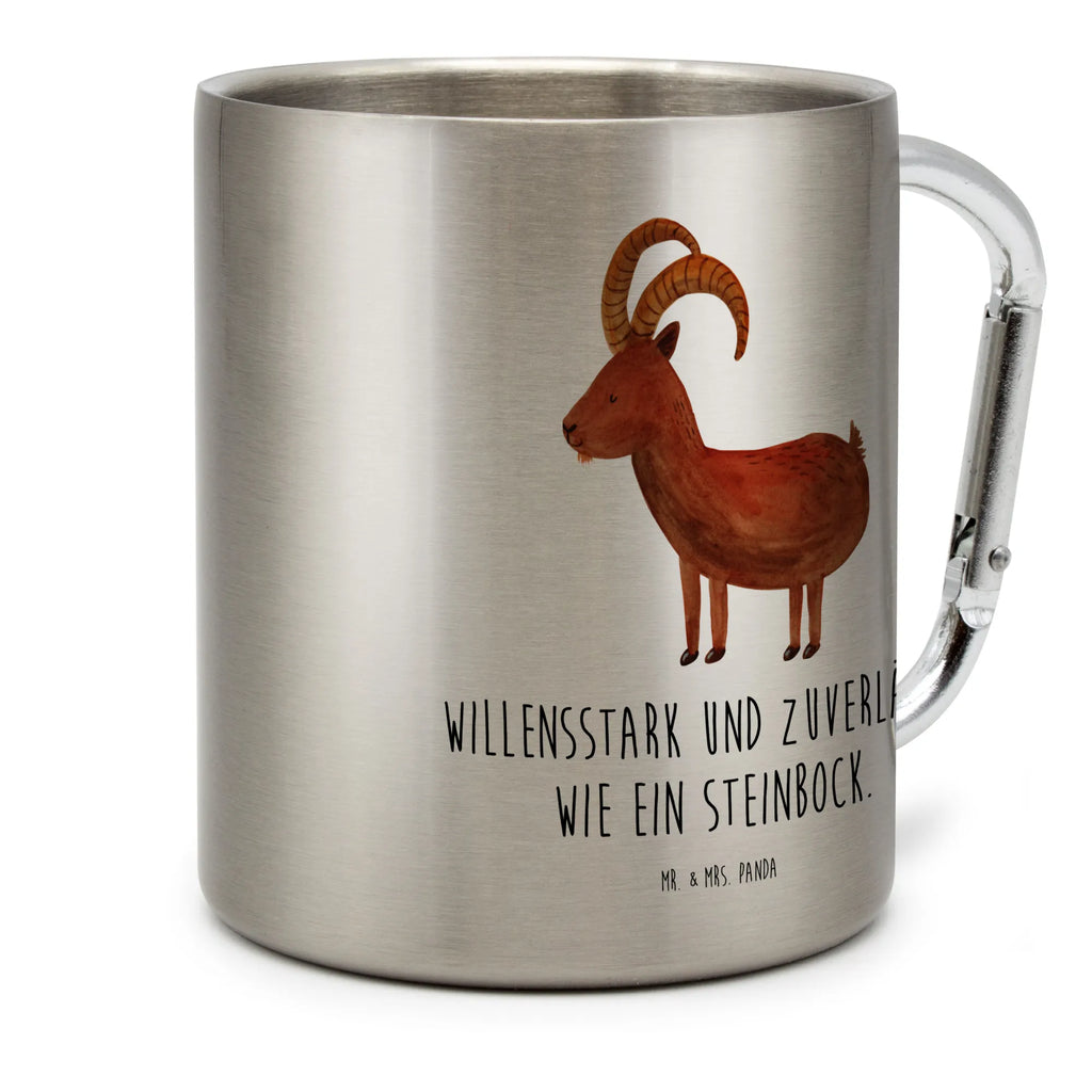 Edelstahlbecher Sternzeichen Steinbock Edelstahltasse, Karabiner, Edelstahlbecher, Outdoor, Camping, Tasse, Becher, Tierkreiszeichen, Sternzeichen, Horoskop, Astrologie, Aszendent, Steinböcke, Steinbock Geschenk, Steinbock Sternzeichen, Geschenk Dezember, Geschenk Januar, Geburtstag Dezember, Geburtstag Januar, Ziege, Bock