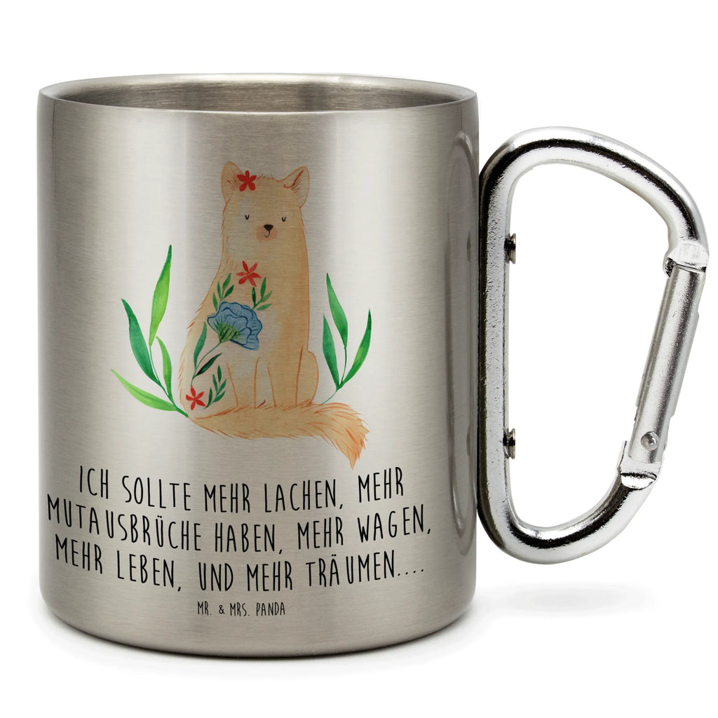 Edelstahlbecher Katze Blumen Edelstahltasse, Karabiner, Edelstahlbecher, Outdoor, Camping, Tasse, Becher, Katze, Katzenmotiv, Katzenfan, Katzendeko, Katzenfreund, Katzenliebhaber, Katzenprodukte, Katzenartikel, Katzenaccessoires, Katzensouvenirs, Katzenliebhaberprodukte, Katzenmotive, Selbstliebe, Selfcare, Motivation, Mutausbruch