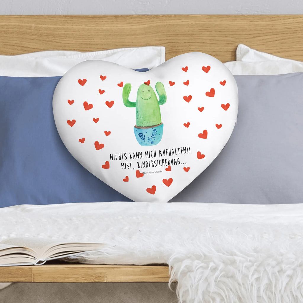 Heart cushion cactus happy Kissen, Herzkissen, Herzform, Herz, Dekokissen, Kaktus, Kakteen, Motivation, Spruch, lustig, Kindersicherung, Neustart, Büro, Büroalltag, Kollege, Kollegin, Freundin, Mutter, Familie, Ausbildung