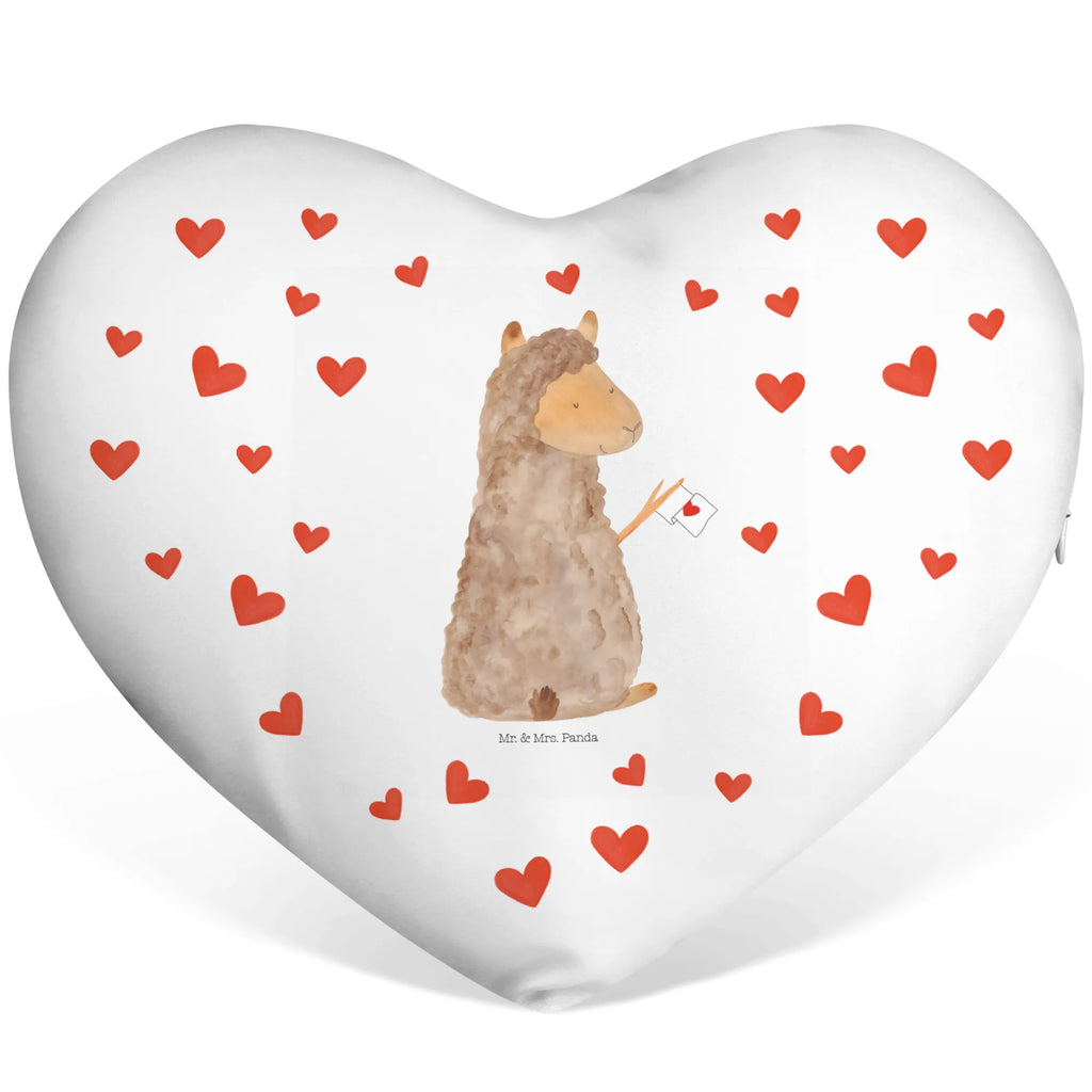 Heart cushion alpaca banner Kissen, Herzkissen, Herzform, Herz, Dekokissen, Alpaka, Lama, Alpakas, Lamas, Liebe