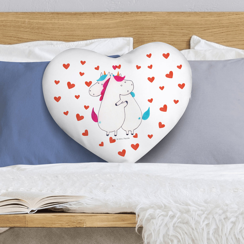 Herzkissen Einhorn Mitteilung Kissen, Herzkissen, Herzform, Herz, Dekokissen, Einhorn, Einhörner, Einhorn Deko, Unicorn, Valentinstag, Valentine, Liebe, Geschenk, Partner, Ehe, lustig, witzig, Spruch