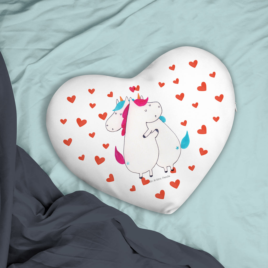 Herzkissen Einhorn Mitteilung Kissen, Herzkissen, Herzform, Herz, Dekokissen, Einhorn, Einhörner, Einhorn Deko, Unicorn, Valentinstag, Valentine, Liebe, Geschenk, Partner, Ehe, lustig, witzig, Spruch