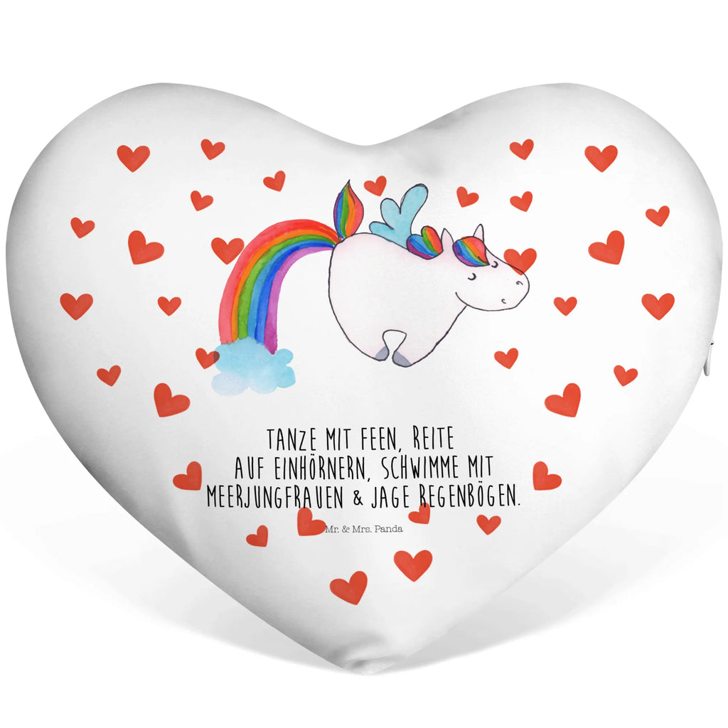 Herzkissen Einhorn Fliegendes Pferd Kissen, Herzkissen, Herzform, Herz, Dekokissen, Einhorn, Einhörner, Einhorn Deko, Pegasus, Unicorn, Regenbogen, Spielen, Realität, Glitzer, Erwachsenwerden