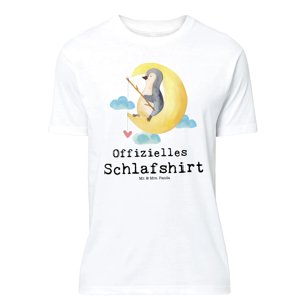 T-Shirt Standard Schlafshirt Pinguin Mond T-Shirt, Shirt, Tshirt, Lustiges T-Shirt, T-Shirt mit Spruch, Party, Junggesellenabschied, Jubiläum, Geburstag, Herrn, Damen, Männer, Frauen, Schlafshirt, Nachthemd, Sprüche, Pinguin