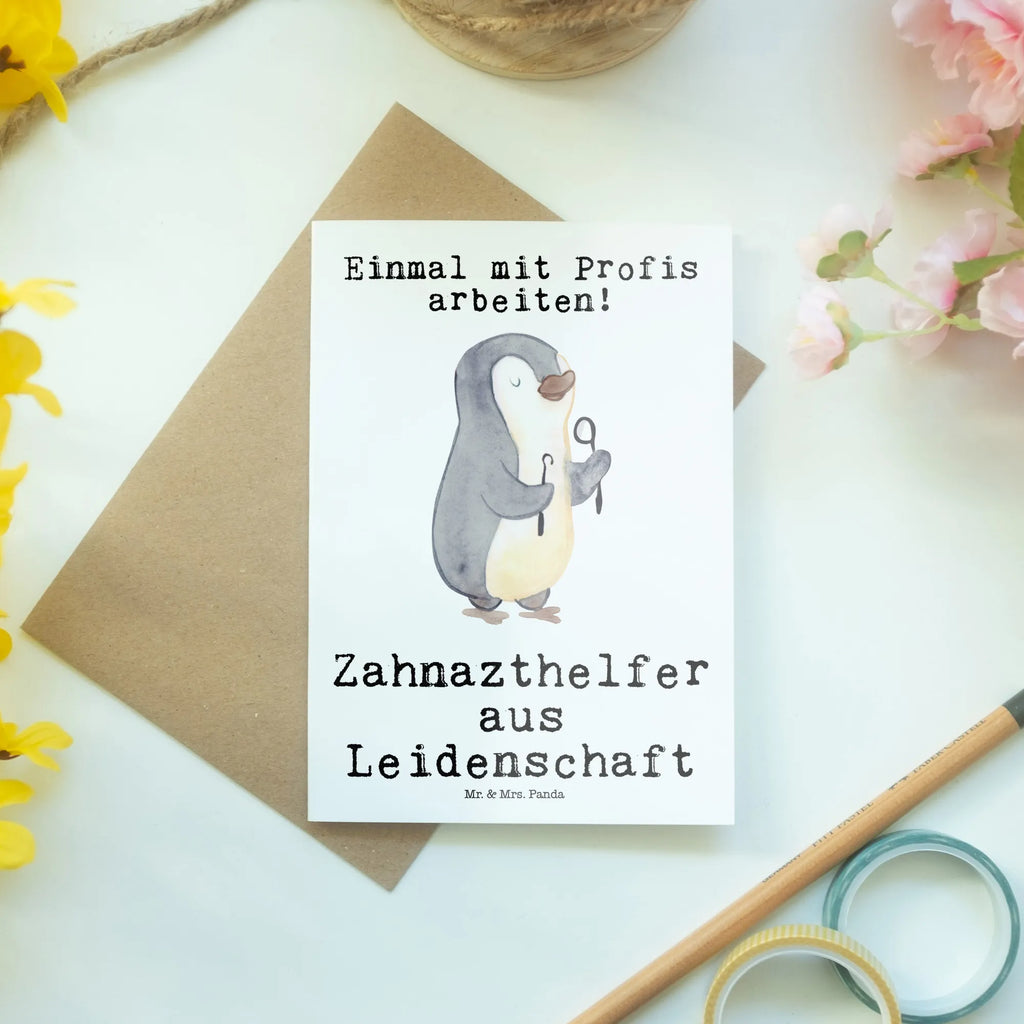 Grußkarte Zahnarzthelfer Leidenschaft Grußkarte, Klappkarte, Einladungskarte, Glückwunschkarte, Hochzeitskarte, Geburtstagskarte, Karte, Ansichtskarten, Beruf, Ausbildung, Jubiläum, Abschied, Rente, Kollege, Kollegin, Geschenk, Schenken, Arbeitskollege, Mitarbeiter, Firma, Danke, Dankeschön