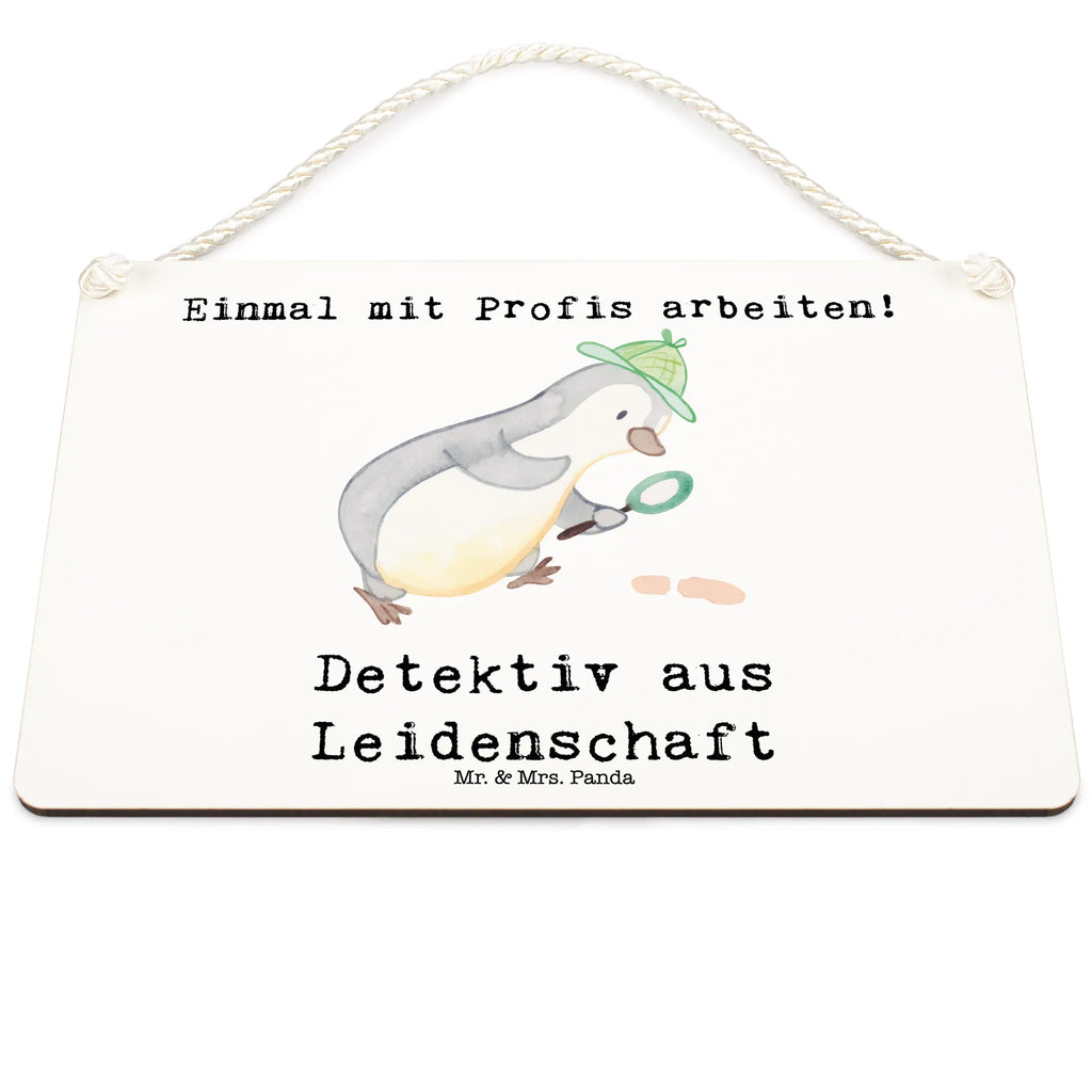 Deko Schild Detektiv aus Leidenschaft Dekoschild, Deko Schild, Schild, Tür Schild, Türschild, Holzschild, Wandschild, Wanddeko, Beruf, Ausbildung, Jubiläum, Abschied, Rente, Kollege, Kollegin, Geschenk, Schenken, Arbeitskollege, Mitarbeiter, Firma, Danke, Dankeschön, Detektiv, Ermittler, Agent, Privatdetektei, Berufsdetektiv, Wirtschaftsdetektei, Detektivausbildung, Spurensuche