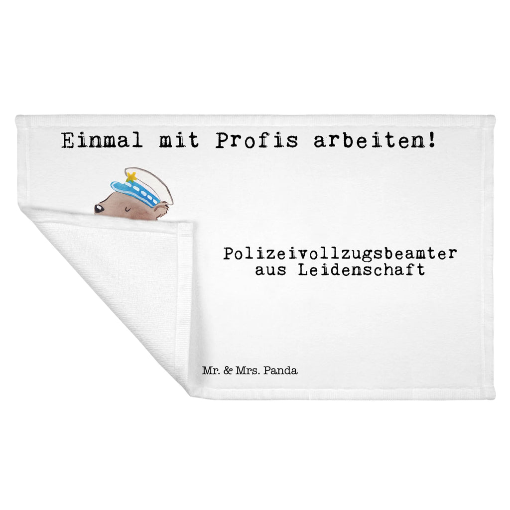 Handtuch Polizeivollzugsbeamter aus Leidenschaft Gästetuch, Reisehandtuch, Sport Handtuch, Frottier, Kinder Handtuch, Beruf, Ausbildung, Jubiläum, Abschied, Rente, Kollege, Kollegin, Geschenk, Schenken, Arbeitskollege, Mitarbeiter, Firma, Danke, Dankeschön, Polizeivollzugsbeamter, Polizist, Polizei