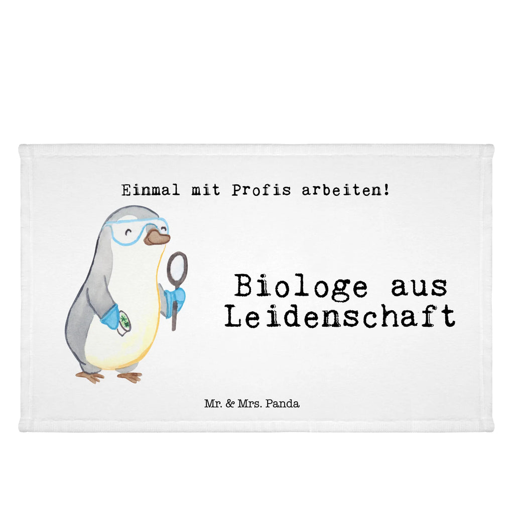 Handtuch Biologe aus Leidenschaft Gästetuch, Reisehandtuch, Sport Handtuch, Frottier, Kinder Handtuch, Beruf, Ausbildung, Jubiläum, Abschied, Rente, Kollege, Kollegin, Geschenk, Schenken, Arbeitskollege, Mitarbeiter, Firma, Danke, Dankeschön, Biologe, Biologie, Naturwissenschaftler, Labor, Studium, Bachelor, Master