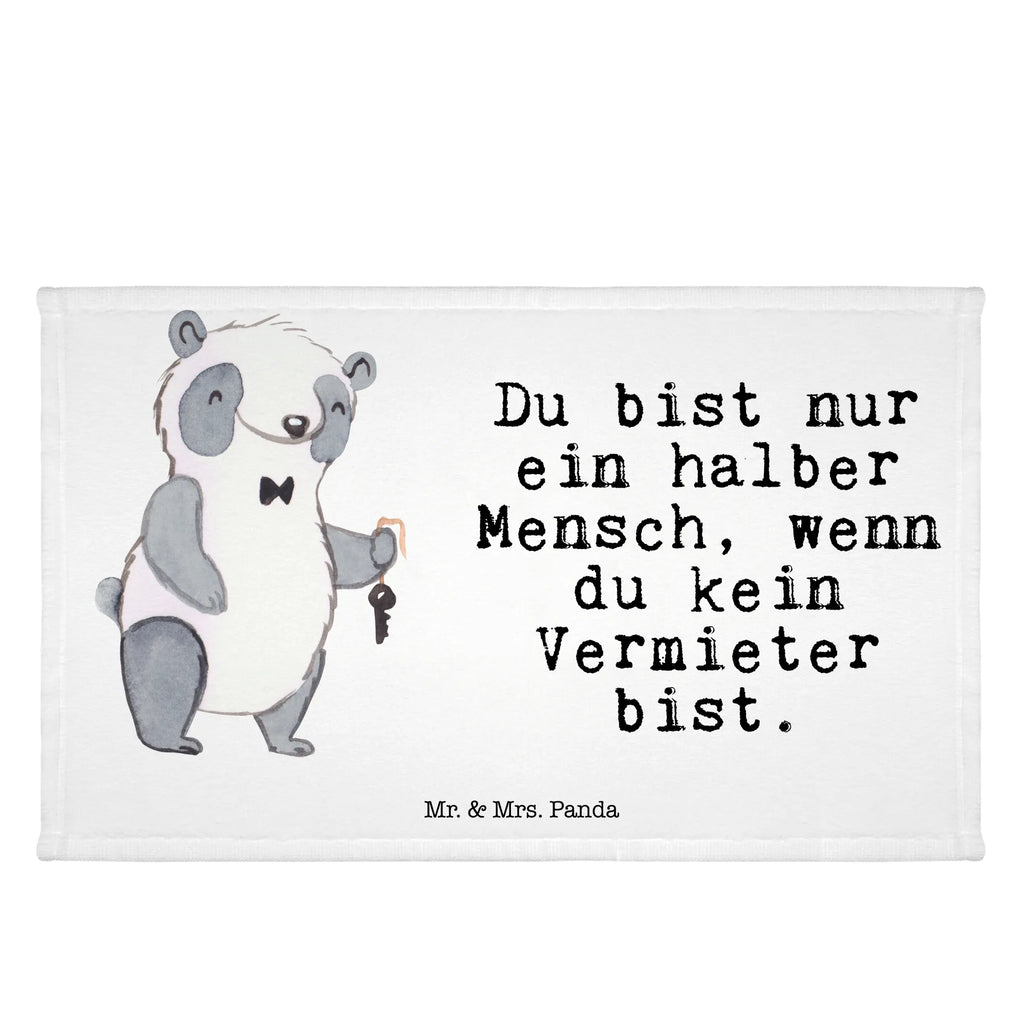 Handtuch Vermieter mit Herz Gästetuch, Reisehandtuch, Sport Handtuch, Frottier, Kinder Handtuch, Beruf, Ausbildung, Jubiläum, Abschied, Rente, Kollege, Kollegin, Geschenk, Schenken, Arbeitskollege, Mitarbeiter, Firma, Danke, Dankeschön