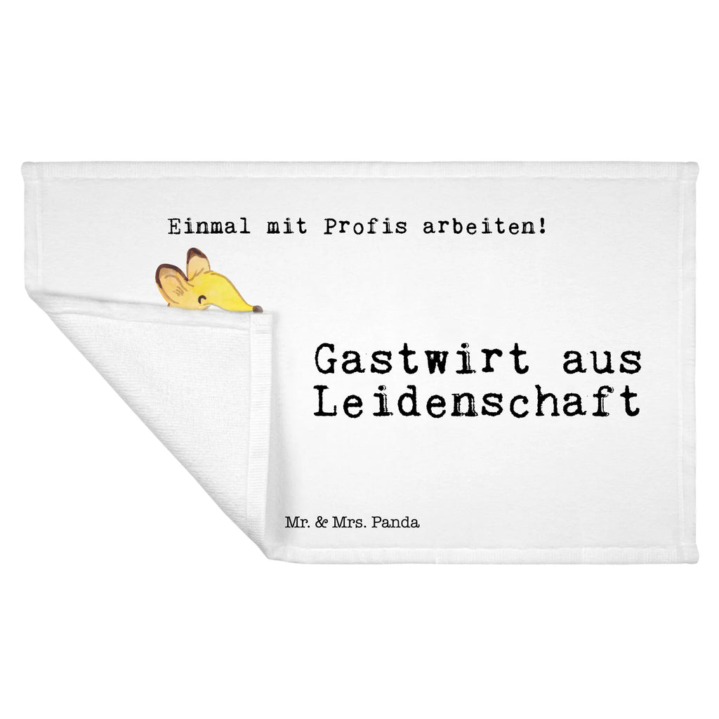 Handtuch Gastwirt aus Leidenschaft Gästetuch, Reisehandtuch, Sport Handtuch, Frottier, Kinder Handtuch, Beruf, Ausbildung, Jubiläum, Abschied, Rente, Kollege, Kollegin, Geschenk, Schenken, Arbeitskollege, Mitarbeiter, Firma, Danke, Dankeschön, Kneipenwirt, Gastwirt, Gaststätte, Kneipe, Eröffnung, Barkeeper, Bartender, Rum, Bar