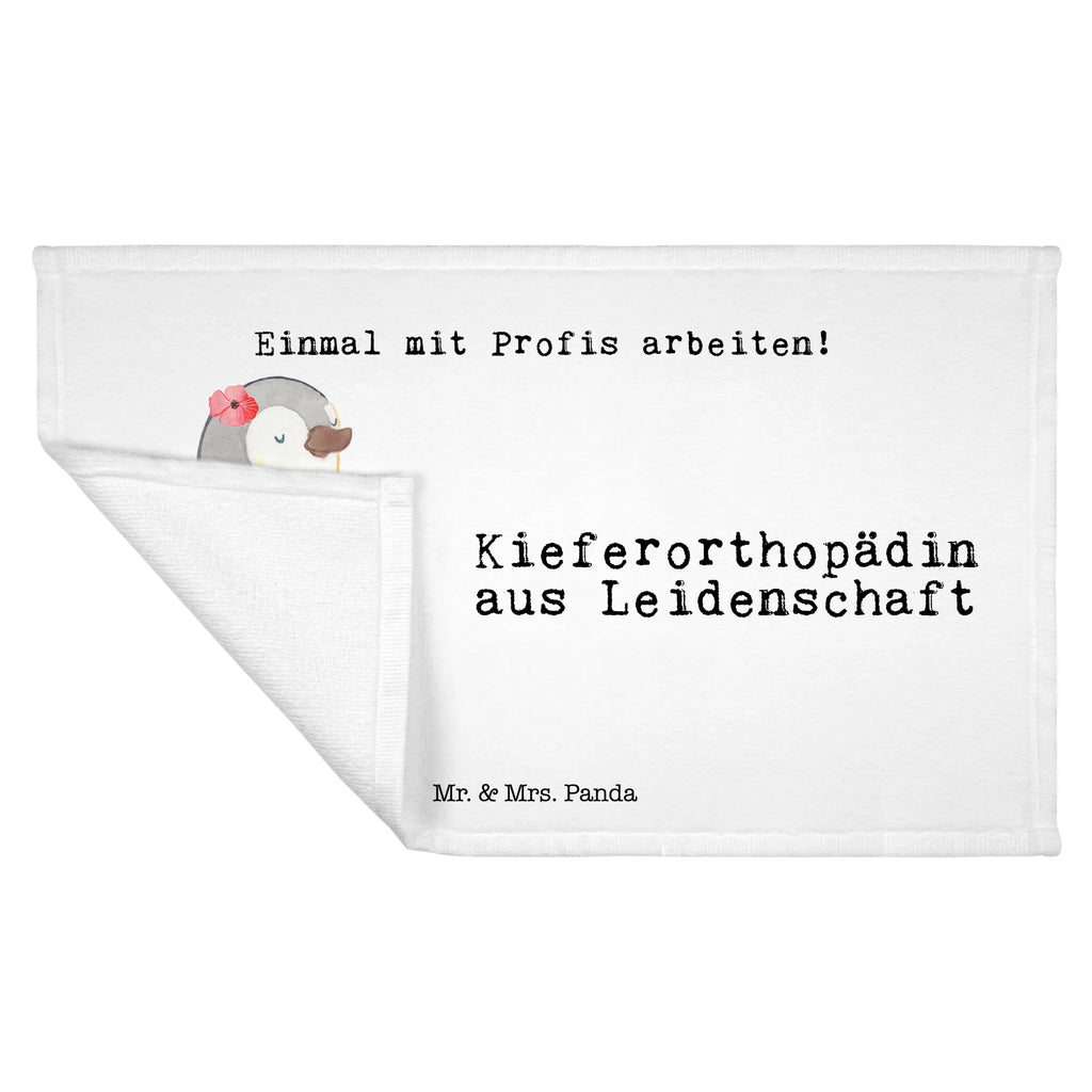 Handtuch Kieferorthopädin aus Leidenschaft Gästetuch, Reisehandtuch, Sport Handtuch, Frottier, Kinder Handtuch, Beruf, Ausbildung, Jubiläum, Abschied, Rente, Kollege, Kollegin, Geschenk, Schenken, Arbeitskollege, Mitarbeiter, Firma, Danke, Dankeschön