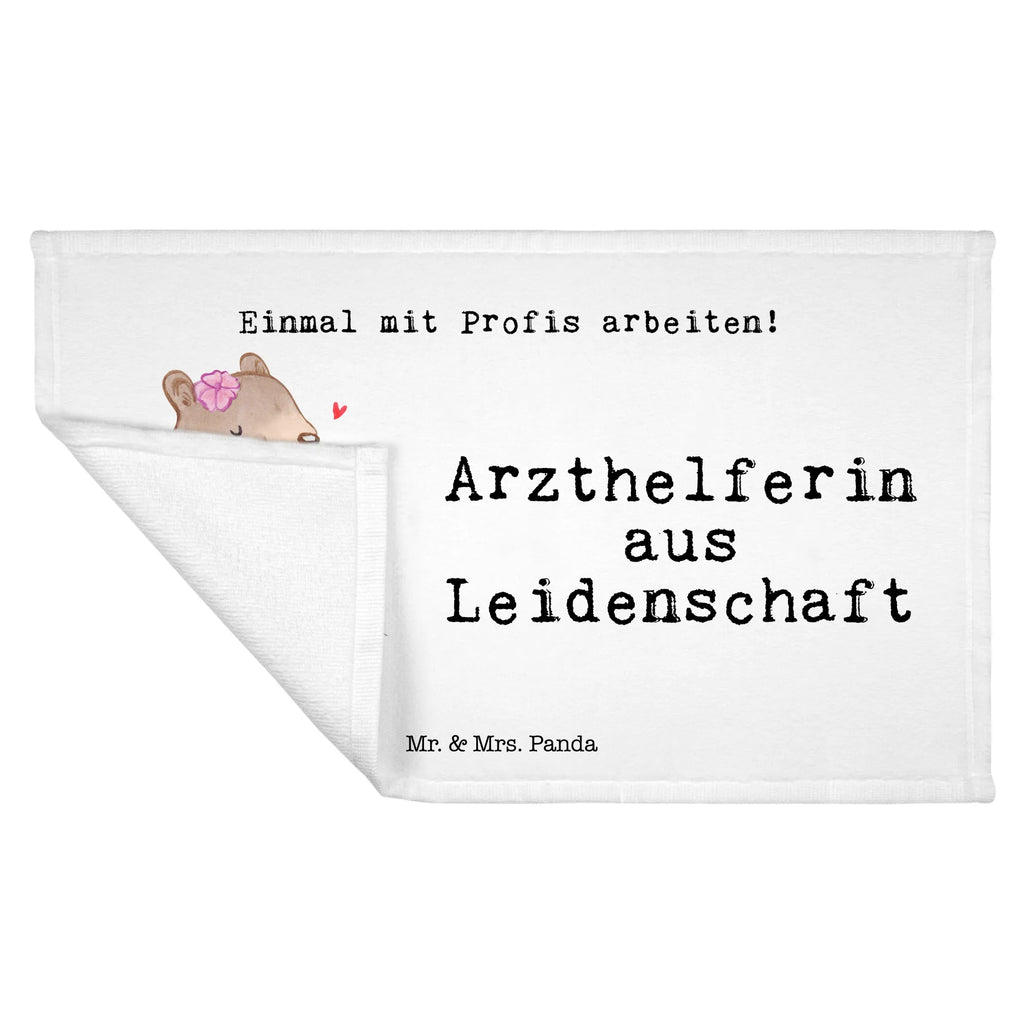 Handtuch Arzthelferin aus Leidenschaft Gästetuch, Reisehandtuch, Sport Handtuch, Frottier, Kinder Handtuch, Beruf, Ausbildung, Jubiläum, Abschied, Rente, Kollege, Kollegin, Geschenk, Schenken, Arbeitskollege, Mitarbeiter, Firma, Danke, Dankeschön, Arzthelferin, Medizinische Fachangestellte