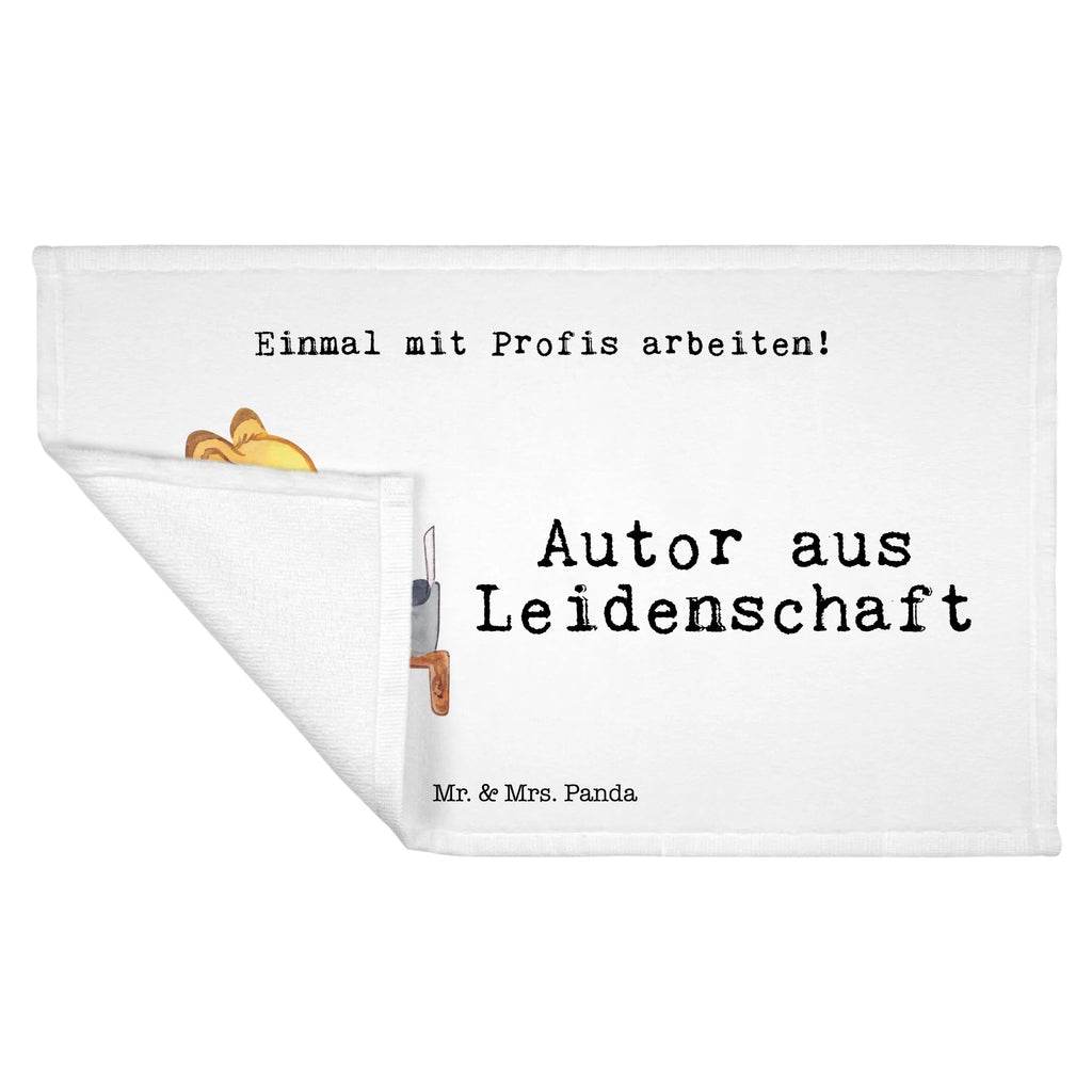 Handtuch Autor aus Leidenschaft Gästetuch, Reisehandtuch, Sport Handtuch, Frottier, Kinder Handtuch, Beruf, Ausbildung, Jubiläum, Abschied, Rente, Kollege, Kollegin, Geschenk, Schenken, Arbeitskollege, Mitarbeiter, Firma, Danke, Dankeschön, Autor, Buchveröffentlichung, Schriftsteller, Verlag, Geschichtenschreiber, Hobbyautor