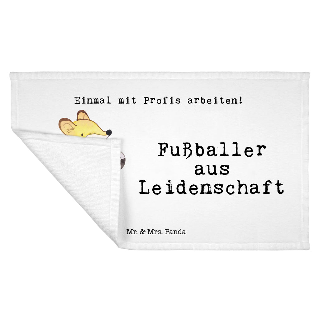 Handtuch Fußballer aus Leidenschaft Gästetuch, Reisehandtuch, Sport Handtuch, Frottier, Kinder Handtuch, Beruf, Ausbildung, Jubiläum, Abschied, Rente, Kollege, Kollegin, Geschenk, Schenken, Arbeitskollege, Mitarbeiter, Firma, Danke, Dankeschön, Fußballer, Fußballspieler, Profi Fußballer, Fußballspiel, Glücksbringer