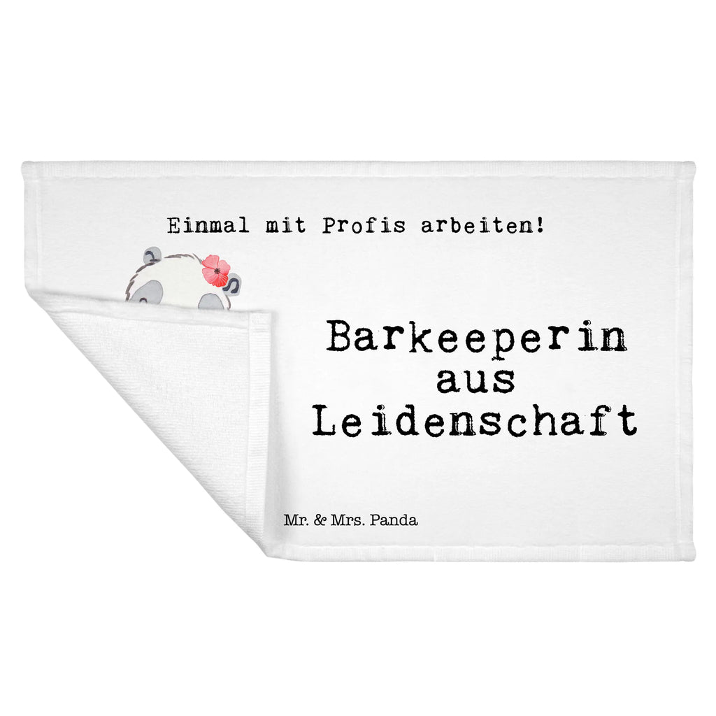 Handtuch Barkeeperin aus Leidenschaft Gästetuch, Reisehandtuch, Sport Handtuch, Frottier, Kinder Handtuch, Beruf, Ausbildung, Jubiläum, Abschied, Rente, Kollege, Kollegin, Geschenk, Schenken, Arbeitskollege, Mitarbeiter, Firma, Danke, Dankeschön, Barkeeperin, Barfrau, Bartender, Barbesitzerin, Kurs