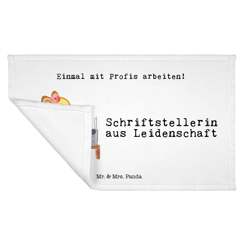 Handtuch Schriftstellerin aus Leidenschaft Gästetuch, Reisehandtuch, Sport Handtuch, Frottier, Kinder Handtuch, Beruf, Ausbildung, Jubiläum, Abschied, Rente, Kollege, Kollegin, Geschenk, Schenken, Arbeitskollege, Mitarbeiter, Firma, Danke, Dankeschön, Autorin, Buchveröffentlichung, Schriftstellerin, Verlag, Geschichtenschreiber, Hobbyautor