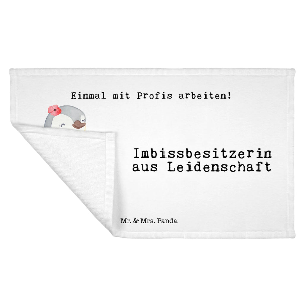 Handtuch Imbissbesitzerin aus Leidenschaft Gästetuch, Reisehandtuch, Sport Handtuch, Frottier, Kinder Handtuch, Beruf, Ausbildung, Jubiläum, Abschied, Rente, Kollege, Kollegin, Geschenk, Schenken, Arbeitskollege, Mitarbeiter, Firma, Danke, Dankeschön, Imbissbesitzerin, Imibissverkäuferin, Pommesverkäuferin, Pommesliebe