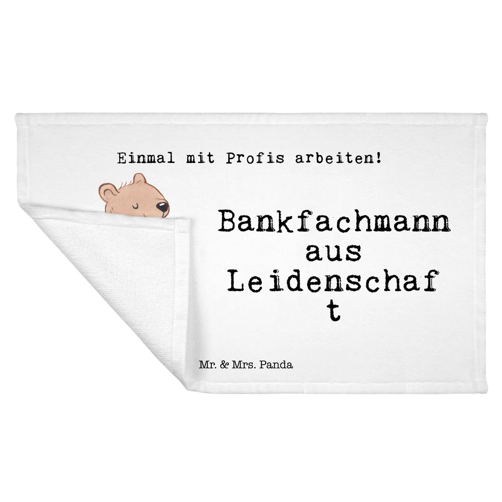 Handtuch Bankfachmann aus Leidenschaft Gästetuch, Reisehandtuch, Sport Handtuch, Frottier, Kinder Handtuch, Beruf, Ausbildung, Jubiläum, Abschied, Rente, Kollege, Kollegin, Geschenk, Schenken, Arbeitskollege, Mitarbeiter, Firma, Danke, Dankeschön, Bankfachmann, Bankangestellter, Bänker, Bankberater