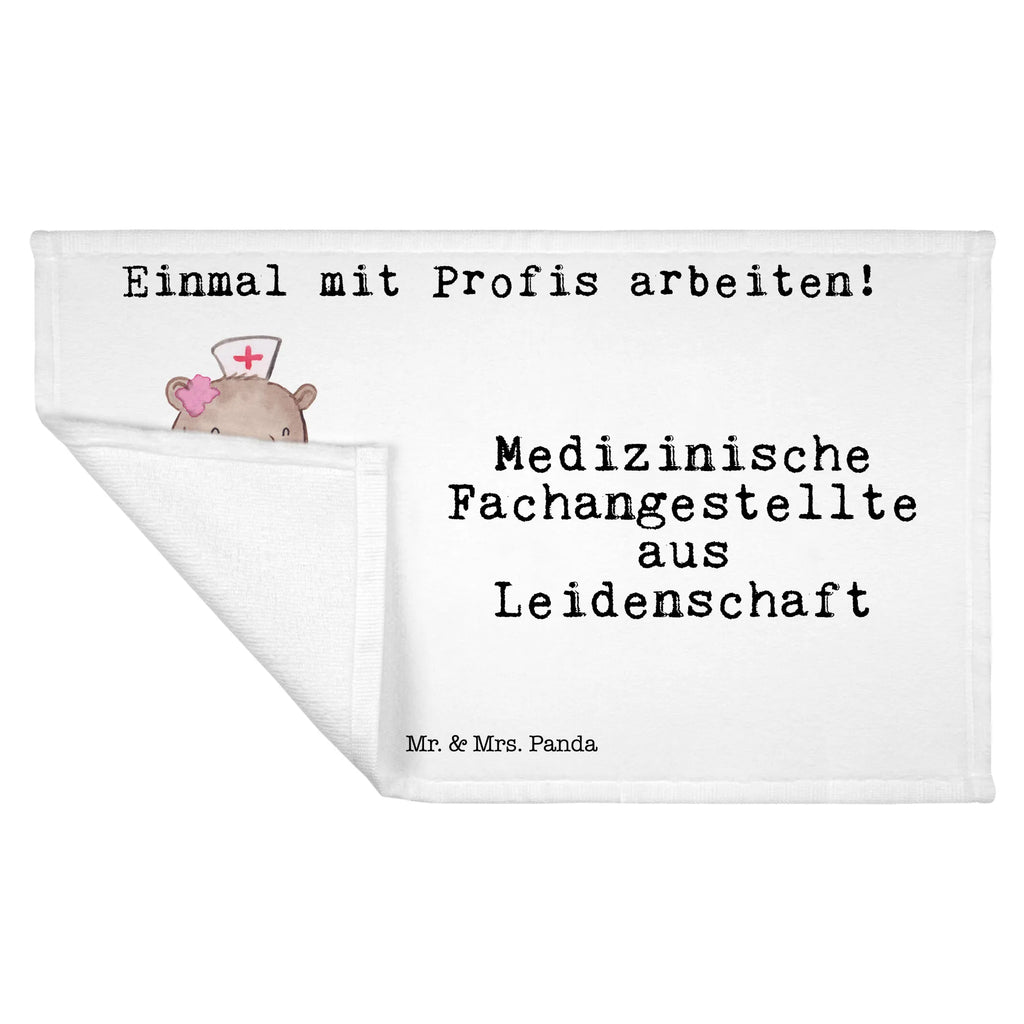 Handtuch Medizinische Fachangestellte aus Leidenschaft Gästetuch, Reisehandtuch, Sport Handtuch, Frottier, Kinder Handtuch, Beruf, Ausbildung, Jubiläum, Abschied, Rente, Kollege, Kollegin, Geschenk, Schenken, Arbeitskollege, Mitarbeiter, Firma, Danke, Dankeschön, Arzthelferin, Medizinische Fachangestellte, Sprechstundenhilfe