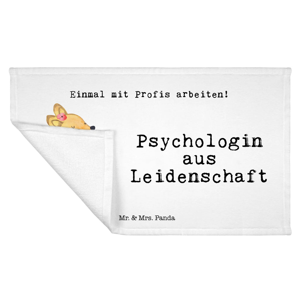 Handtuch Psychologin aus Leidenschaft Gästetuch, Reisehandtuch, Sport Handtuch, Frottier, Kinder Handtuch, Beruf, Ausbildung, Jubiläum, Abschied, Rente, Kollege, Kollegin, Geschenk, Schenken, Arbeitskollege, Mitarbeiter, Firma, Danke, Dankeschön