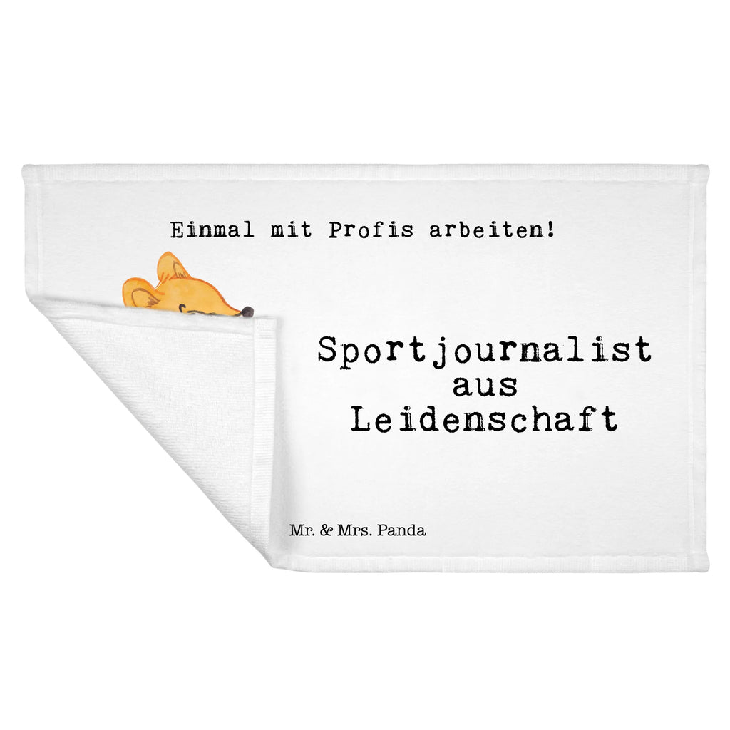 Handtuch Sportjournalist aus Leidenschaft Gästetuch, Reisehandtuch, Sport Handtuch, Frottier, Kinder Handtuch, Beruf, Ausbildung, Jubiläum, Abschied, Rente, Kollege, Kollegin, Geschenk, Schenken, Arbeitskollege, Mitarbeiter, Firma, Danke, Dankeschön, Sportjournalist, Journalist, Reporter, Redakteur, Pressebüro, Studium