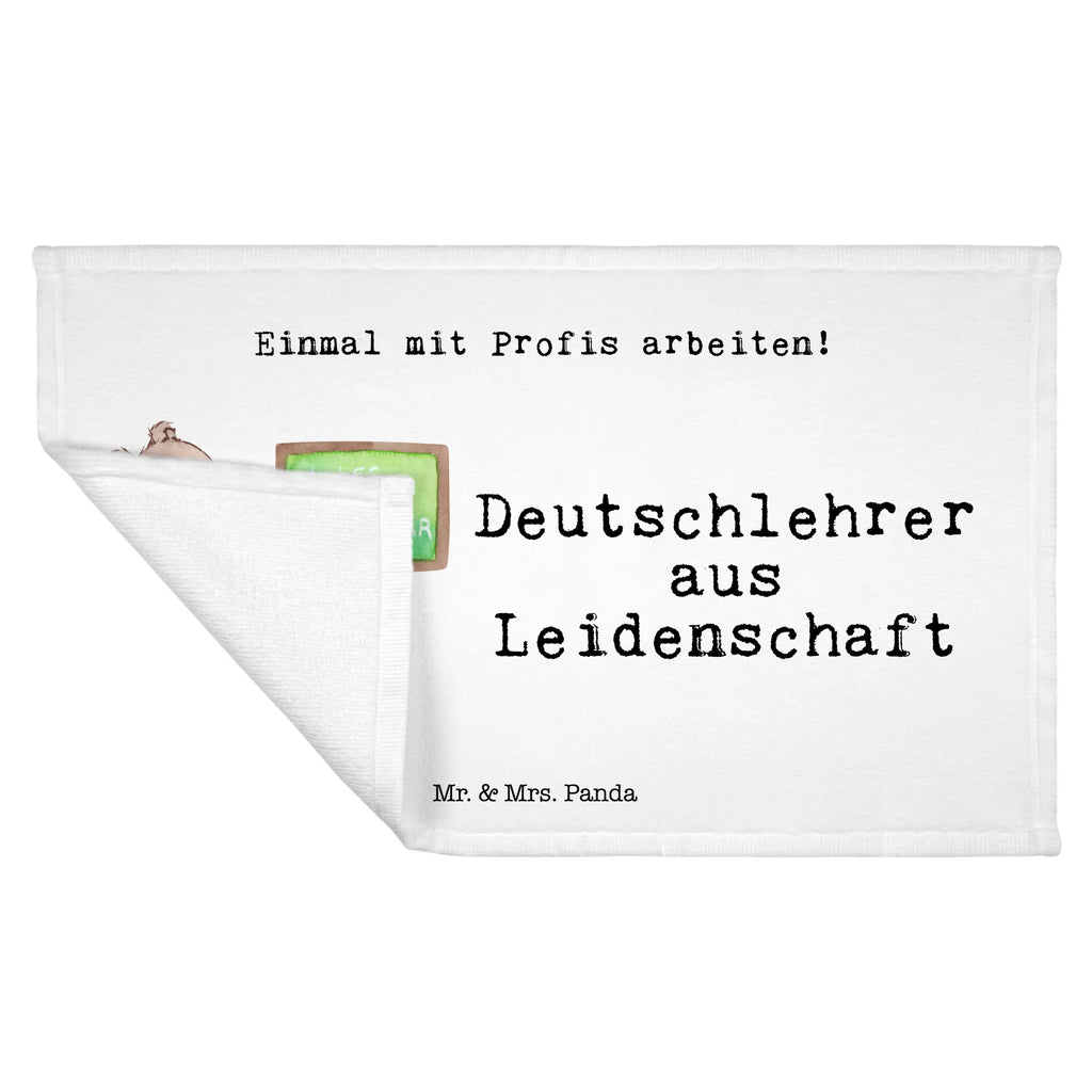 Handtuch Deutschlehrer aus Leidenschaft Gästetuch, Reisehandtuch, Sport Handtuch, Frottier, Kinder Handtuch, Beruf, Ausbildung, Jubiläum, Abschied, Rente, Kollege, Kollegin, Geschenk, Schenken, Arbeitskollege, Mitarbeiter, Firma, Danke, Dankeschön, Deutschlehrer, Deutschunterricht, Schule, Grundschule