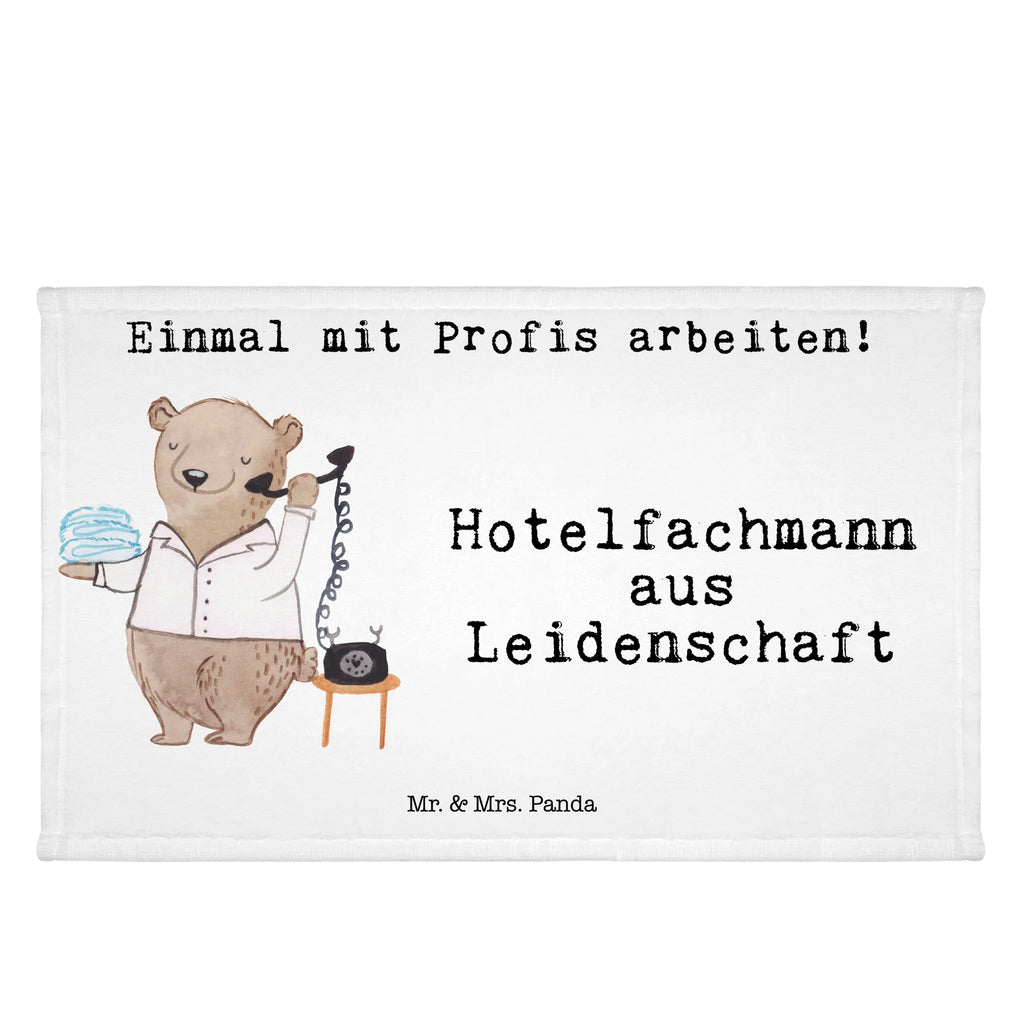 Handtuch Hotelfachmann aus Leidenschaft Gästetuch, Reisehandtuch, Sport Handtuch, Frottier, Kinder Handtuch, Beruf, Ausbildung, Jubiläum, Abschied, Rente, Kollege, Kollegin, Geschenk, Schenken, Arbeitskollege, Mitarbeiter, Firma, Danke, Dankeschön, Hotelfachmann, Hotelkaufmann, Hotelfachangestellter, Hotelier, Hoteleröffnung