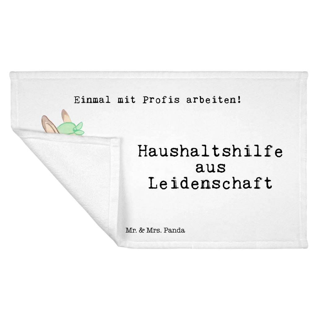 Handtuch Haushaltshilfe aus Leidenschaft Gästetuch, Reisehandtuch, Sport Handtuch, Frottier, Kinder Handtuch, Beruf, Ausbildung, Jubiläum, Abschied, Rente, Kollege, Kollegin, Geschenk, Schenken, Arbeitskollege, Mitarbeiter, Firma, Danke, Dankeschön, Haushaltshilfe, Putzfrau, Reinigungskraft