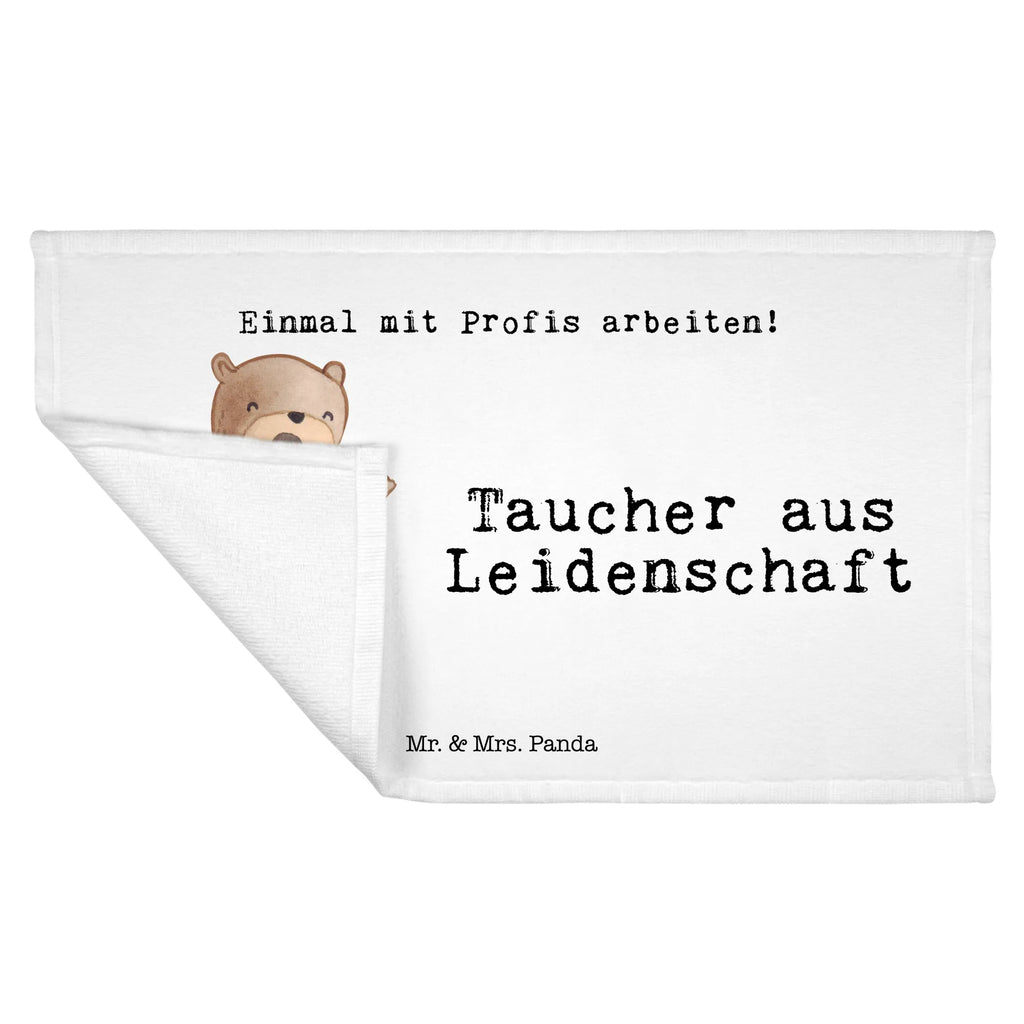 Handtuch Taucher aus Leidenschaft Gästetuch, Reisehandtuch, Sport Handtuch, Frottier, Kinder Handtuch, Beruf, Ausbildung, Jubiläum, Abschied, Rente, Kollege, Kollegin, Geschenk, Schenken, Arbeitskollege, Mitarbeiter, Firma, Danke, Dankeschön