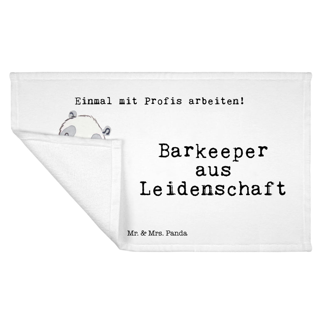 Handtuch Barkeeper aus Leidenschaft Gästetuch, Reisehandtuch, Sport Handtuch, Frottier, Kinder Handtuch, Beruf, Ausbildung, Jubiläum, Abschied, Rente, Kollege, Kollegin, Geschenk, Schenken, Arbeitskollege, Mitarbeiter, Firma, Danke, Dankeschön, Barkeeper, Barmann, Bartender, Barbesitzer, Kurs