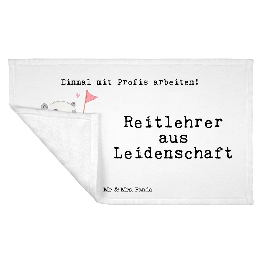 Handtuch Reitlehrer aus Leidenschaft Gästetuch, Reisehandtuch, Sport Handtuch, Frottier, Kinder Handtuch, Beruf, Ausbildung, Jubiläum, Abschied, Rente, Kollege, Kollegin, Geschenk, Schenken, Arbeitskollege, Mitarbeiter, Firma, Danke, Dankeschön