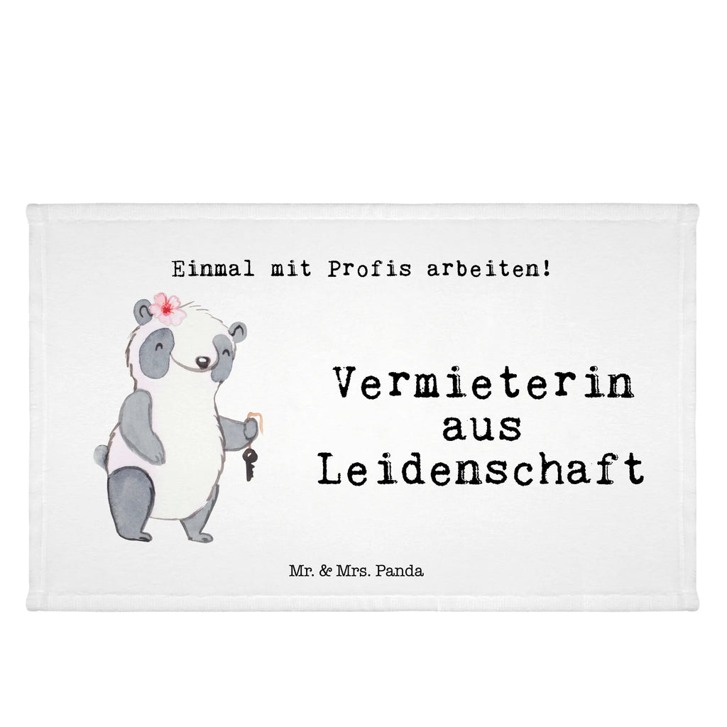 Handtuch Vermieterin aus Leidenschaft Gästetuch, Reisehandtuch, Sport Handtuch, Frottier, Kinder Handtuch, Beruf, Ausbildung, Jubiläum, Abschied, Rente, Kollege, Kollegin, Geschenk, Schenken, Arbeitskollege, Mitarbeiter, Firma, Danke, Dankeschön